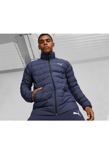 Active Polyball Erkek Lacivert Dik Yaka Mont