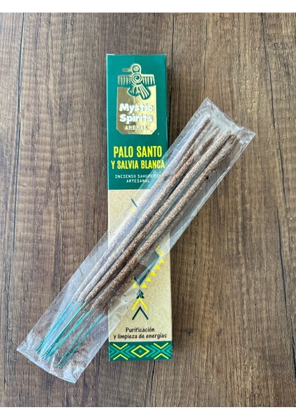 Mystic Spirits Palo Santo & White Sage Organik Çubuk Tütsü