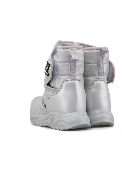Termal Kürklü Çocuk Kışlık Kar Bot Ayakkabı Gümüş fiyatları