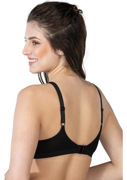 Toparlayıcı Modal Cotton Kaplı Hamile Kadın Emzirme Sütyeni Siyah 85 1422 modelleri