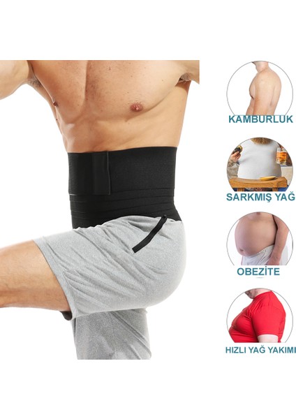 Terleticiii Termal Sauna Göbek Bel Incelten Sıkılaştıran Terleten Yağğ Yakma Kemeri fırsatları