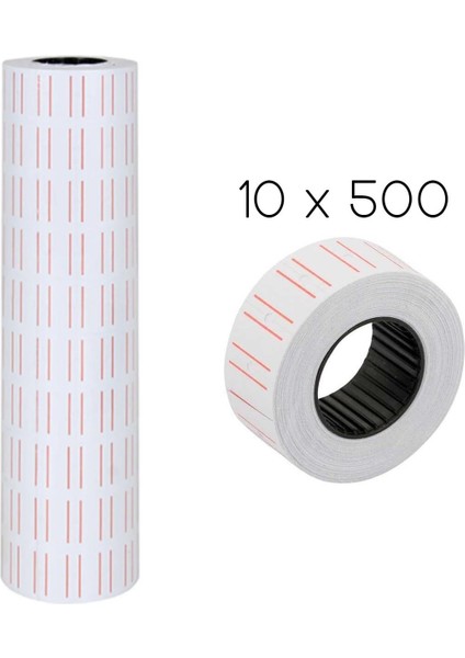 Fiyatlama Etiketi 500 Lü 10 Rulo- Beyaz fiyatları