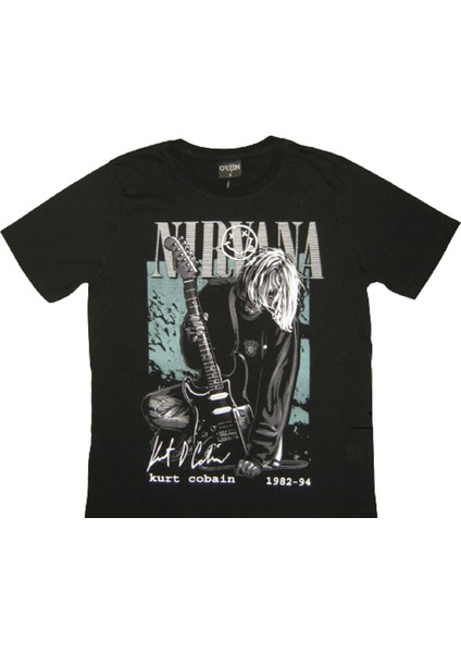 Tişört-Kurt Cobain L