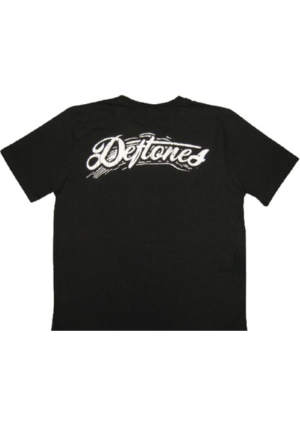 Deftones Siyah Erkek Tişört L