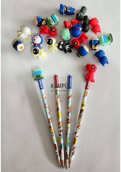 Kahramanlar Kurşun Kalem Başlık Seti