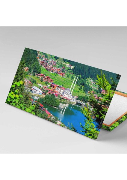 Uzungöl Trabzon Camii Yayla Kanvas Tablo fiyatları