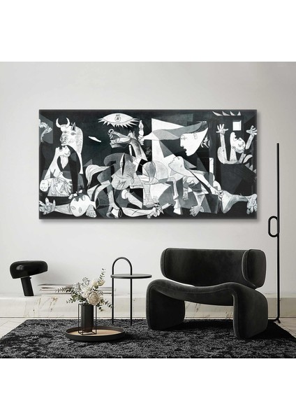 Guernica Tablosu Pablo Picasso Ünlü Ressam Kanvas Tablo