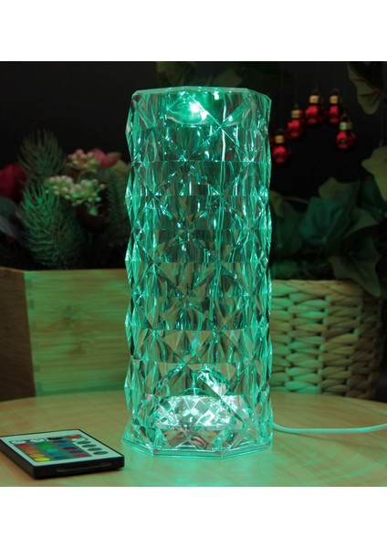 Şarjlı ve Uzaktan Kumandalı Rgb Kristal Masa Lambası fiyatları