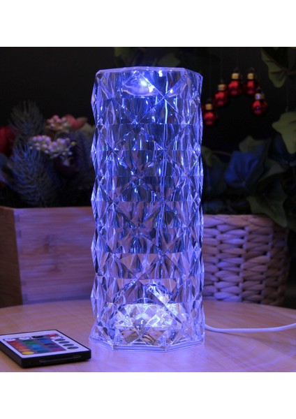 Şarjlı ve Uzaktan Kumandalı Rgb Kristal Masa Lambası modelleri