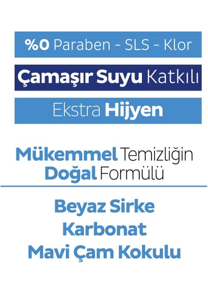 Easy Clean Sirke Karbonat Çamaşır Suyu Katkılı Yüzey Temizlik Islak Havlusu 100'lü 10 Paket