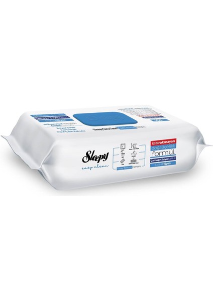Easy Clean Sirke Karbonat Çamaşır Suyu Katkılı Yüzey Temizlik Islak Havlusu 100'lü 10 Paket