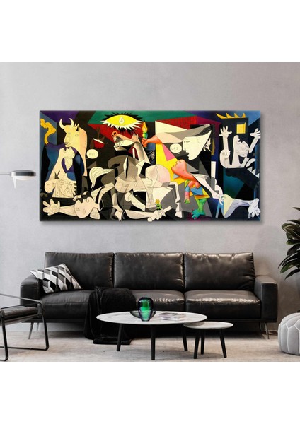 Guernica Tablosu Pablo Picasso Ünlü Ressam Kanvas Tablo