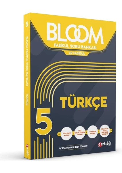 Artıbir Yayınları 5. Sınıf Bloom Türkçe 32 Fasikül Soru Bankası