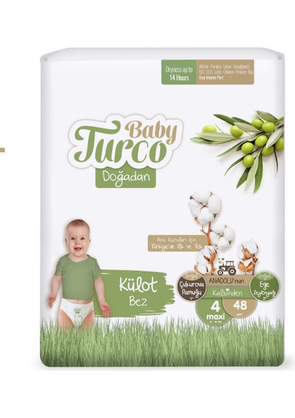 Doğadan Eko Külot Bez