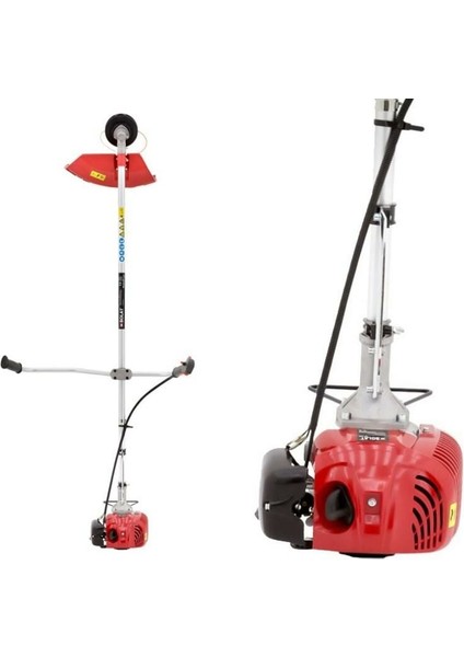Motorlu Tırpan Bolat BY-520 Yan Tip (52CC 2,8hp Iki Zamanlı)