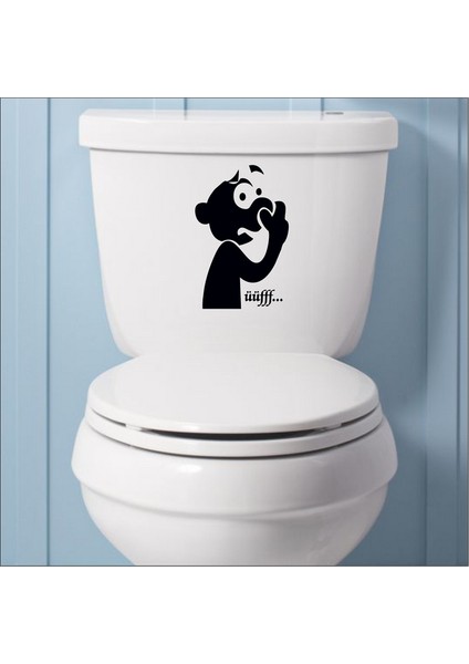 Üff Koku Klozet Sticker Siyah 14X20 cm fiyatları