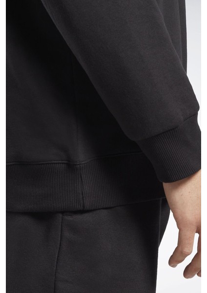 Rı Flc Big Logo Cre Siyah Erkek Sweatshirt fırsatları