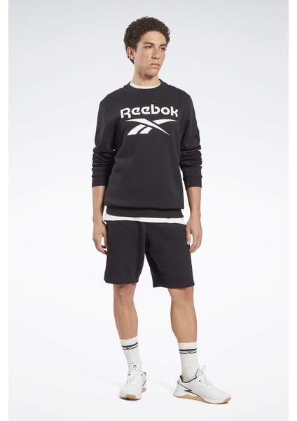 Rı Flc Big Logo Cre Siyah Erkek Sweatshirt indirimleri