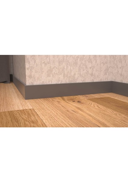 Antrasit Eko-T Model 10 cm Pvc Süpürgelik