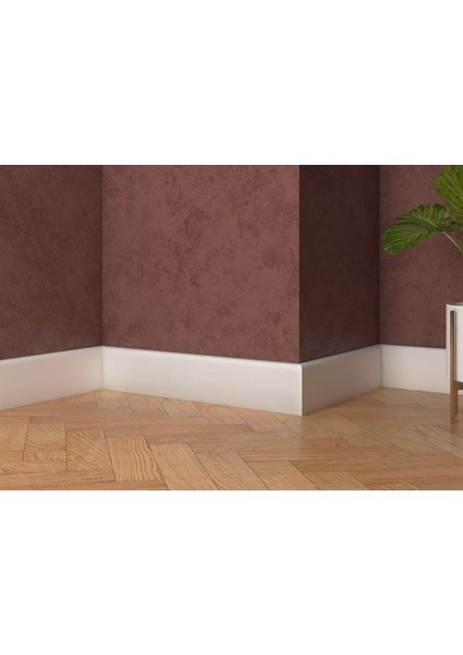 Yalı Serisi Max Lake Beyaz T Model 20 cm Pvc Süpürgelik modelleri