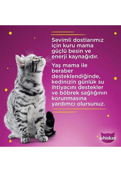 Whıskas Sığır Etli Kedi Yaş Mama 10 Adet (1X85GR)