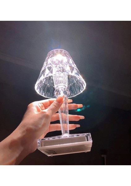 Şarjlı ve Uzaktan Kumandalı Rgb Kristal Masa Lambası modelleri