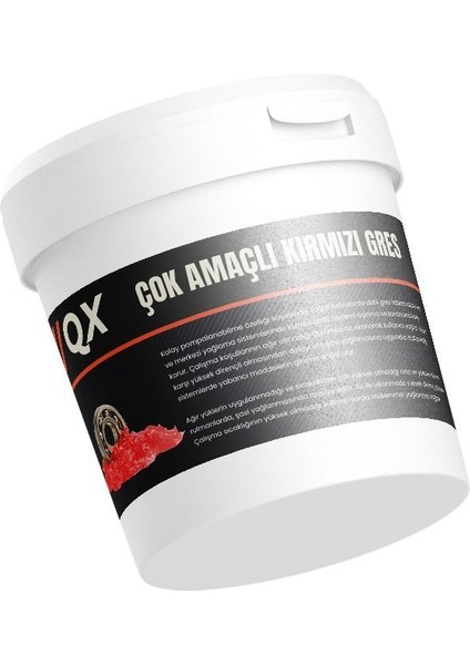 Çok Amaçlı Kırmızı Gres 100 gr