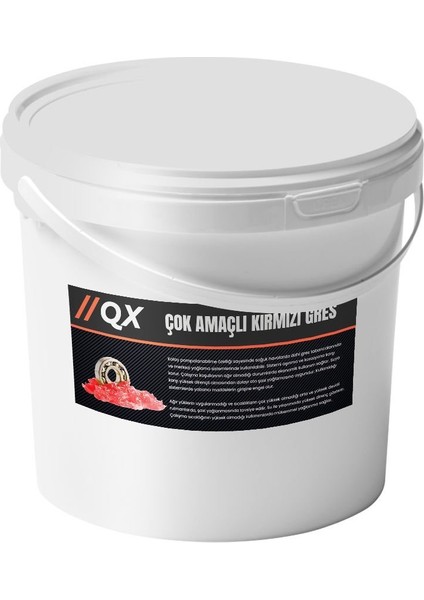 Çok Amaçlı Kırmızı Gres 100 gr