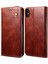Manyetik Mumsu Çılgın At Doku Cüzdan Deri Telefon Stand Kapak Kılıfı Apple iPhone X/xs-Brown (Yurt Dışından) 2