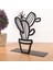 Muyika Metal Masa Üstü Biblo Cactus 22X20CM Bbl-M 1