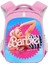Barbie Kız Okul Çantası Barbie Polyester Yansıtıcı Şerit Sırt Çantası Büyük Kapasiteli Öğrenci Sırt Çantası (Yurt Dışından) 1