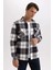 Regular Fit Oduncu Uzun Kollu Gömlek Y9054AZ23AU 4