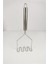 Paslanmaz Metal Patates Ezici 29 cm Gri 2