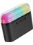 Bluetooth Speaker Wiwu P60 Rgb LED Işıklı Taşınabilir Kablosuz Hoparlör Thunder Wireless Siyah 2