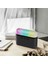 Bluetooth Speaker Wiwu P60 Rgb LED Işıklı Taşınabilir Kablosuz Hoparlör Thunder Wireless Siyah 3