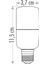 Pil LED Buji Ampul 8W E27 6500K Beyaz Işık 4