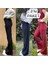 3'lü Paket Kadın Fitilli Çizgili Penye Raporlu Pamuklu Pijama Altı Eşofman Bebe Mavisi Gri Lila 3