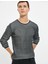 Triko Kazak Bisiklet Yaka Dokulu Slim Fit Uzun Kollu 1