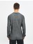 Triko Kazak Bisiklet Yaka Dokulu Slim Fit Uzun Kollu 4