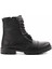 Siyah Leather Erkek Bot & Bootie E02733083503 2