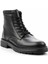 Siyah Leather Erkek Bot & Bootie E02759601003 3