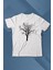 Nature Hayat Ağacı Kuru Ağaç Silüeti Baskılı Tişört Çocuk T-Shirt 1
