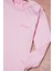 Açık Pembe Yazı Nakışlı Kız Çocuk Çıtçıtlı Sweatshirt 16419 2