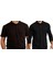 Unisex Polo Yaka 2' Li T-Shirt Uzun Kol + Kısa Kol 1