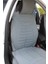 Fresh Start opel Corsa B Uyumlu Lüx Oto Koltuk Minderi Ön Arka 5'li Set Star Five Serisi Gri 4