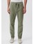 Erkek Beli Lastikli Yeşil Jogger Pantolon 000169-71559 3