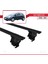 Fiat Punto Evo (199) 2009-2012 Arası ile Uyumlu Ace-4 Ara Atkı Tavan Barı Siyah 3