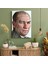 Etkileyici Atatürk Renkli Yan Profil Portre Cam Tablo 2