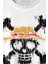 Şapkalı One Piece Anime Baskılı Tişört Unisex T-Shirt 2