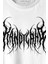 Gotik Kandyland Logo Candy Gothic Siyah Baskılı Siyah T-Shirt Unisex Tişört 2